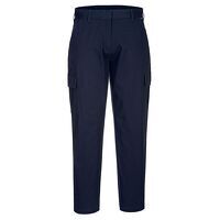 Portwest Womens Stretch Cargo Trousers (Navy ...