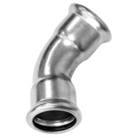 18mm Press Fit 45 Degree Elbow