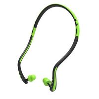 Qed Banded Ear Plugs  Green/Black 