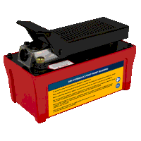 Sealey RE109 Air Hydraulic Foot Pump 10,000psi