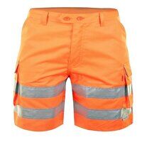 Rail Spec Hiviz Shorts  Orange 30