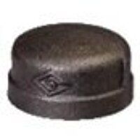 3inch BSPT Round Female Cap Banded BS143 Blac...