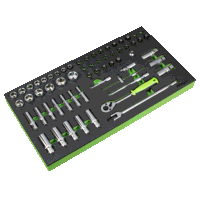 Sealey S01270 Siegen Socket Set with Tool Tra...