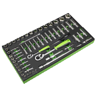 Sealey S01271 Siegen Socket Set with Tool Tra...