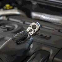 Sealey S01294 Siegen Extendable Flexi-Head Ratchet Wrench 1/4Sq Drive