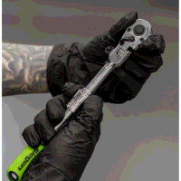 Sealey S01297 Siegen Extendable Flexi-Head Ratchet Wrench Set 3pc