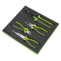 Sealey S01298 Siegen Comfort Grip Pliers Set 4pc