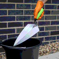 Sealey S01304 Siegen Philadelphia Pattern Brick Trowel with Soft Grip Handle 280mm