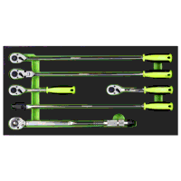 Sealey S01326 Siegen Ratchet Wrench, Breaker Bar  Torque Wrench Set 1/2Sq Drive 6pc