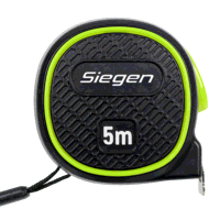 Sealey S01328 Metric/Imperial Auto-Lock Tape Measure 5m(16ft) x 19mm