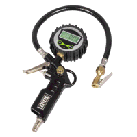 Sealey SA332D Digital Pistol Grip Tyre Inflator with Clip-On Connector