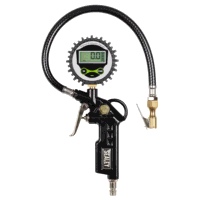 Sealey SA332D Digital Pistol Grip Tyre Inflator with Clip-On Connector
