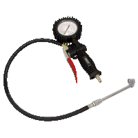 Sealey SA9314 Tyre Inflator with Push-On Conn...