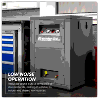 Sealey SAC01VLN  24L Oil Free Low Noise Direct Drive Air Compressor 3hp