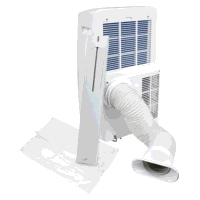 Sealey SAC16000 4-in-1 Portable Air Conditioning Unit with Window Sealing Kit 16,000Btu/hr