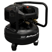 Sealey SAC24V 24L Oil Free Belt Drive Vertical Compressor 2hp