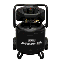 Sealey SAC50V 50L Oil Free Belt Drive Vertical Compressor 2hp