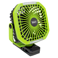 Sealey SCF8WL 4-Speed Portable Clip Fan ...