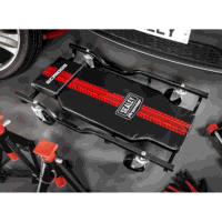 Sealey SCR100S Steel Creeper with 4 Rough Ground Wheels