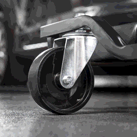 Sealey SCR100S Steel Creeper with 4 Rough Ground Wheels