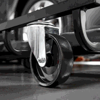 Sealey SCR101S Steel Creeper with 4 Rough Ground 5 Wheels  Adjustable Back/Headrest