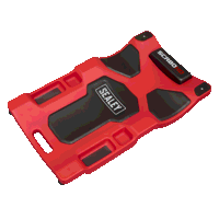 Sealey SCR80HD Composite Padded Creeper with 6 Wheels