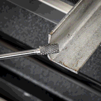 Sealey SDB01XL Tungsten Carbide Rotary Burr Extra-Long Cylindrical Front End Cut 10mm
