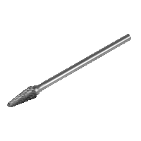 Sealey SDB06XL Tungsten Carbide Rotary Burr Extra-Long Conical Ball Nose 10mm