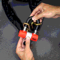 Sealey SSCL12 Motorcycle Chain Lock 1.2m