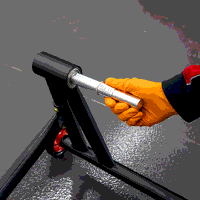 Sealey SSPS1 Motorcycle Stand Single-Sided  Pin Adaptor 25.5mm