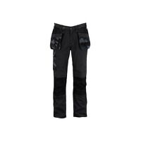 STANLEY Clothing Dixon Slim Fit Trousers Black Camouflage Waist 32in Leg R