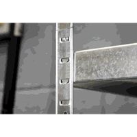 Sealey STR008 2-Level Tyre Rack with Shelf 150kg Capacity Per Level