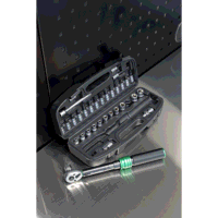 Sealey STW910B Premier Black Torque Wrench Set 1/4Sq Drive 5-25Nm 33pc