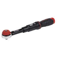 Sealey STW921 Premier Black Calibrated Micrometer Torque Wrench with 1/4Sq Push-Through Drive 5-25Nm