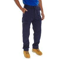 SUPER CLICK DRIVERS TROUSERS NAVY BLUE 28S