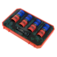 Sealey SX1820S Alloy Wheel Double Ended Impact Socket Set 1/2Sq Drive 5pc