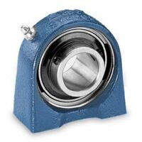 SYF40TF 40mm Bore Y-bearing Plummer Block - Shortened Cast Housing & Grub Screws