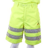Saturn Yellow Hi-Viz Shorts 42 