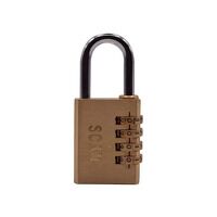 Scan Brass Combination Padlock 38mm