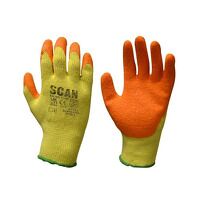 Scan Knitshell Latex Palm Gloves - M (Size 8)