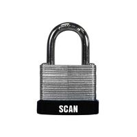 Scan Laminated Steel Padlock 30mm