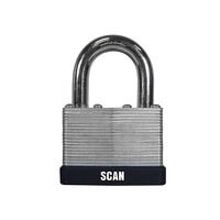 Scan Laminated Steel Padlock 50mm
