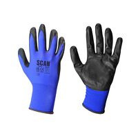 Scan Max - Dexterity Nitrile Gloves - M (Size...
