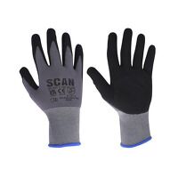 Scan Microfoam Nitrile Coated Gloves - XXL (S...