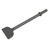 Sealey 71EWC Extra-Wide Chisel 125 x 475mm - 7/8Hex