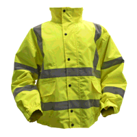 Sealey 802L Worksafe Hi-Vis Yellow Jacket wit...