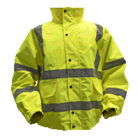 Sealey 802XXL Worksafe Hi-Vis Yellow Jacket w...