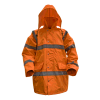 Sealey 806LO Worksafe Hi-Vis Orange Jacket with Quilted Lining - Large