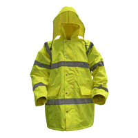 Sealey 806XXL Worksafe Hi-Vis Yellow Jacket with Quilted Lining - XX-Large