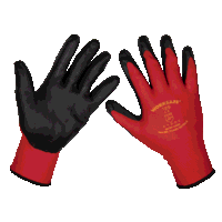 Sealey 9125XL/B120 Worksafe Nitrile Foam Glov...